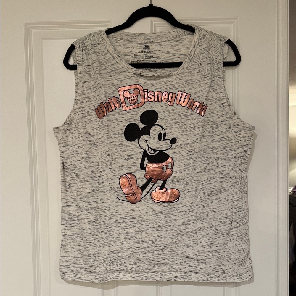 Disney Gray Walt Disney World Tank Top